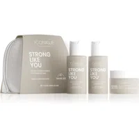 ICONIQUE Professional STRONG LIKE YOU Repair & Strengthening Set cestovní sada pro poškozené vlasy