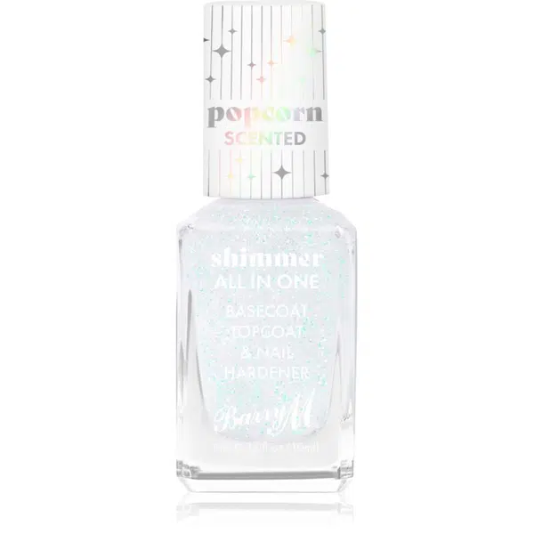 Barry M Shimmer All In One třpytivý lak na nehty 10 ml