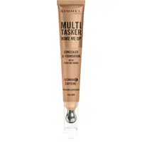 Rimmel Multi-Tasker Wake Me Up make-up a korektor pro rozjasnění pleti odstín 50 Sand 20 ml