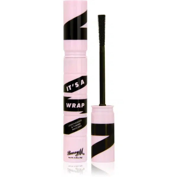 Barry M It's A Wrap objemová a prodlužující řasenka odstín Black 8 g