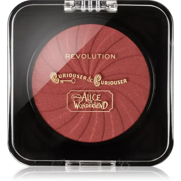 Revolution X Alice in Wonderland rozjasňující tvářenka odstín The Wrong Alice Blusher 3.5 g