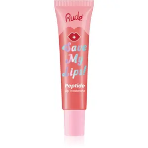 Rude Cosmetics Save My Lips vyživující a hydratační balzám na rty s peptidy odstín Watermelon 15 ml