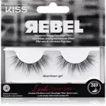 KISS Rebel umělé řasy Downtown Girl 2 ks