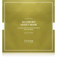 I'm from Mugwort zklidňující plátýnková maska pro citlivou pleť 23 ml