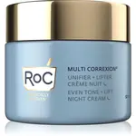 RoC Multi Correxion Even Tone + Lift rozjasňující noční krém pro sjednocení barevného tónu pleti 50 ml