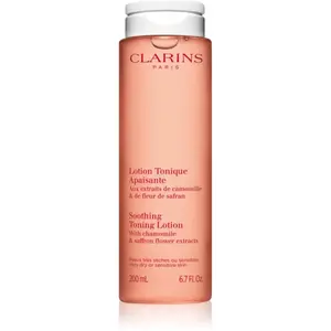 Clarins Cleansing Soothing Toning Lotion čisticí a zklidňující tonikum pro citlivou a suchou pleť 200 ml
