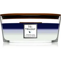 Woodwick Trilogy Evening Luxe vonná svíčka s dřevěným knotem (hearthwick) 453.6 g