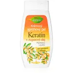 Bione Cosmetics Keratin + Arganový olej sprchový gel s arganovým olejem 260 ml