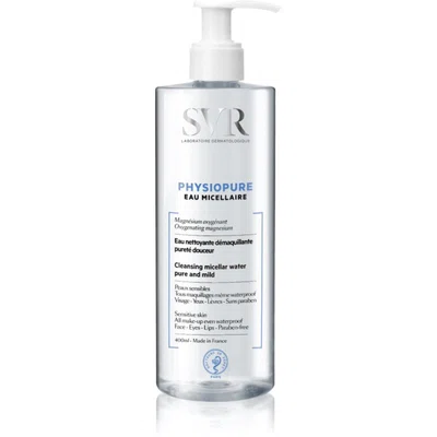 SVR Physiopure Eu Micellaire jemná čisticí micelární voda na obličej a oční okolí 400 ml