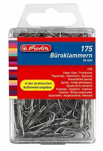 Herlitz - Kancelářské sponky 175 ks
