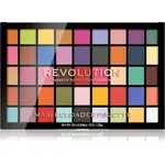 Revolution Maxi Reloaded Palette paletka pudrových očních stínů odstín Monster Mattes 45x1.35 g