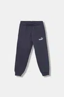 Dětské tepláky Puma ESS No. 1 Logo Sweatpants FL PS tmavomodrá barva, s potiskem, 684933