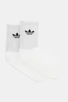Ponožky adidas Originals Refl Crew S 2-pack bílá barva, JX5223