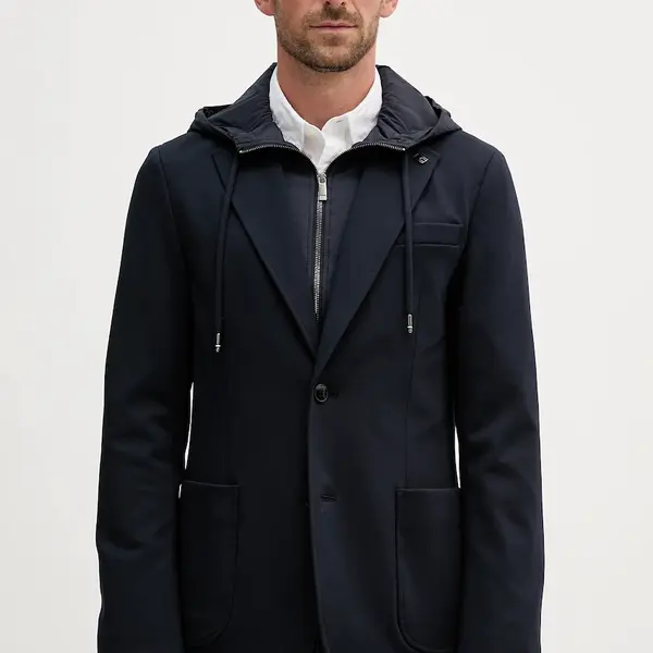 Sako Tommy Hilfiger pánské, tmavomodrá barva, MW0MW39742