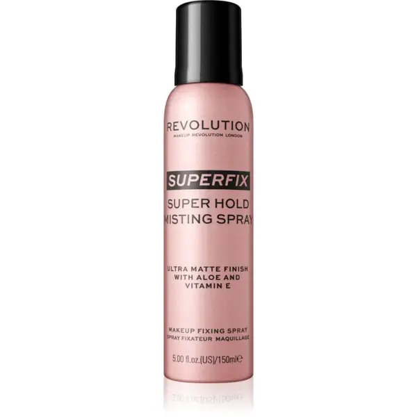 Revolution Superfix matující fixační sprej na make-up 150 ml