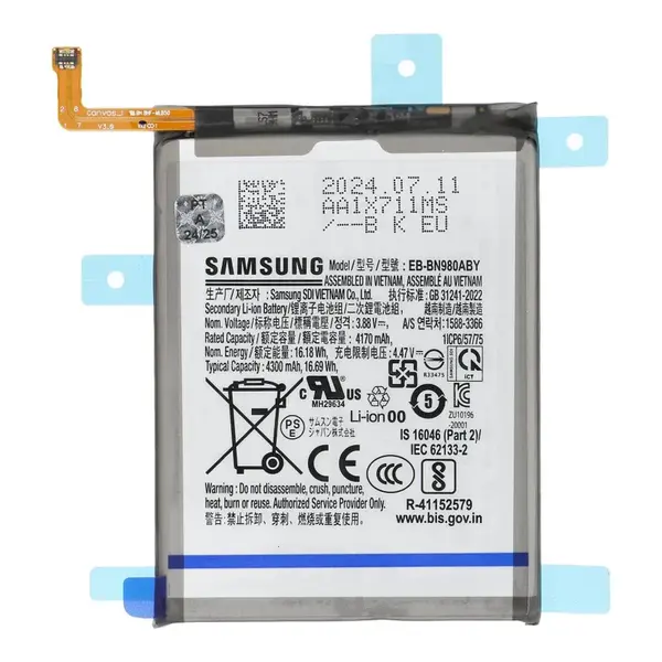 Originální baterie Samsung EB-BN980ABY 4300mAh (Service Pack)