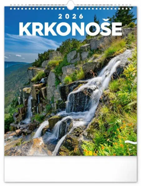 Krkonoše 2026 - nástěnný kalendář