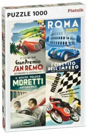 Puzzle Oldtimer Cars 1000 dílků