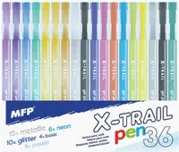 Gelové pero set BS 36ks