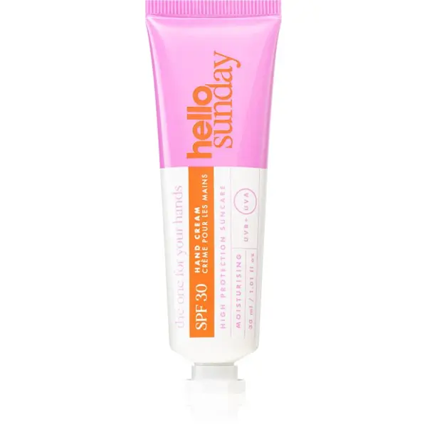 hello sunday the one for your hands ochranný krém na ruce SPF 30 30 ml