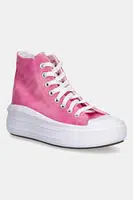 Dětské tenisky Converse CHUCK TAYLOR ALL STAR MOVE růžová barva, A11817C