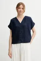 Lněná halenka United Colors of Benetton