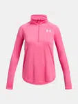 Dívčí tričko Under Armour Tech Graphic 1/2 Zip - Holky