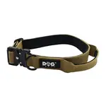 Dogtrace K9 taktický obojek pro psy s rukojetí, khaki - K9 taktický obojek pro psy s rukojetí, khaki, vel. L