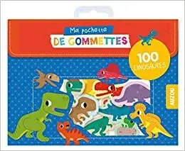 100 samolepek - dinosaures / dinosauři