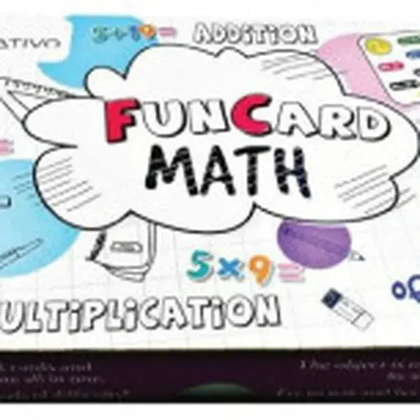 Creativo - Fun Card Math (Addition, Subtraction, Multiplication, Division)