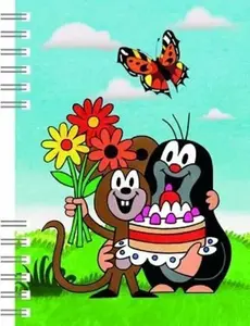 Krtek 4 - Zápisník A6 s kroužkovou vazbou