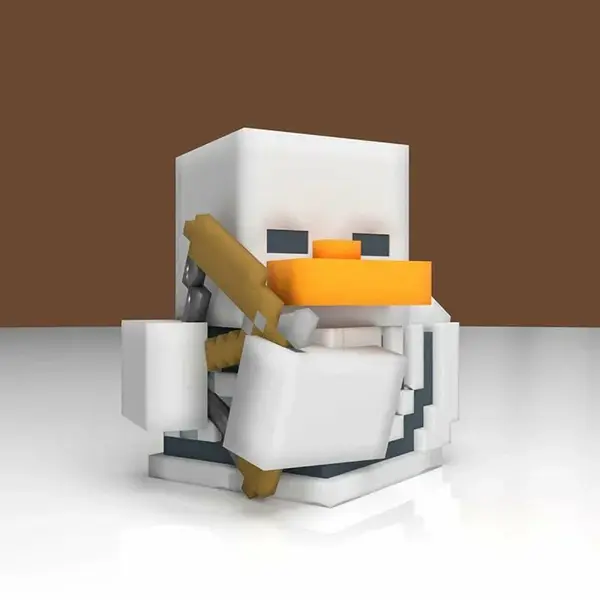 Tubbz kachnička Minecraft - Skeleton (první edice)
