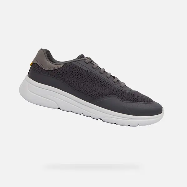 Dark grey men's sneakers Geox Klaiver - Men's