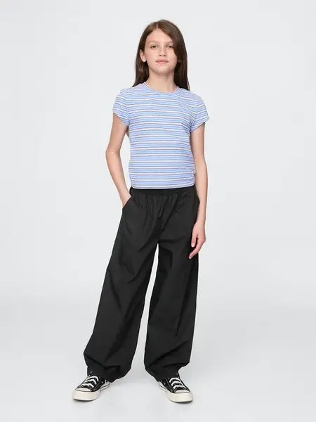 GAP Children's Poplin Pants Baggy Joggers - Girls