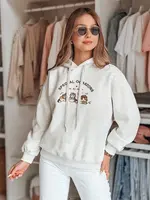 Dámska oversize mikina s kapucňou SPECIAL KITTY