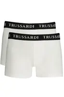 Pánske biele boxerky Trussardi