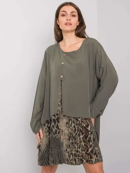 Dress-DHJ-SK-21451.50-khaki