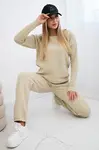 Set of sweaters Sweatshirt + Pants dark beige