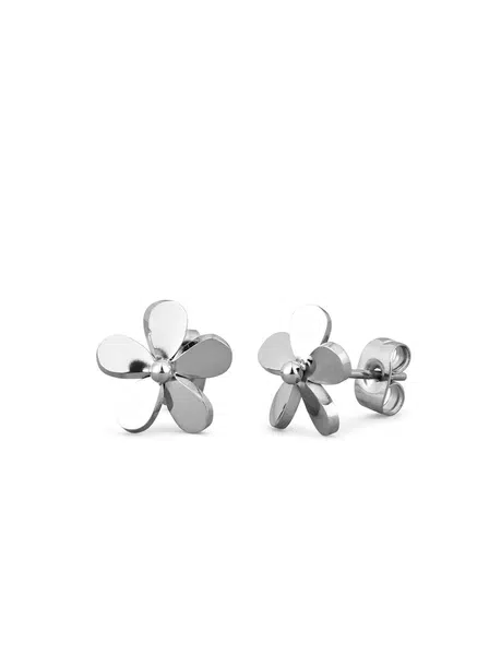 Fleurette Silver Earrings