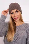 marka niezdefiniowana Čiapka tenká Weronika K249 cappuccino