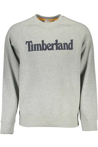 Pánska sivá mikina Timberland bez zipsu