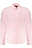 Pánska ružová košeľa s dlhým rukávom