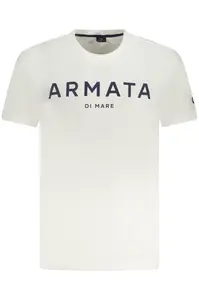 Biele tričko ARMATA DI MARE s krátkym rukávom