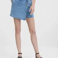 Orsay Light Blue Women's Denim Shorts - Women's