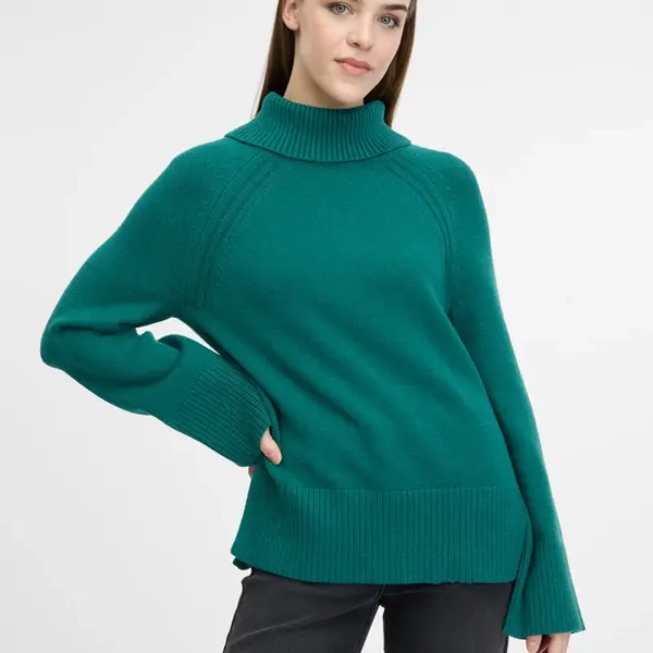 Green women's sweater ORSAY - Women