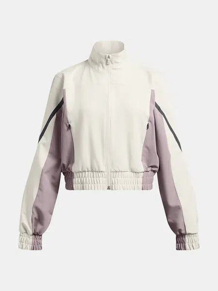 Girl's jacket Under Armour Unstoppable Crop Jacket-WHT - Girls
