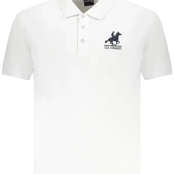 Pánske biele polo tričko US Grand
