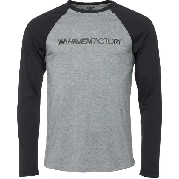HAVEN FACTORY TRAIL HMS Pánsky dres, sivá, veľkosť