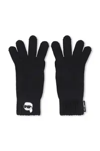 Dětské bavlněné rukavice Karl Lagerfeld