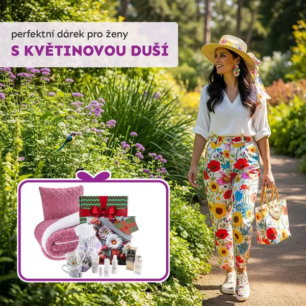 Dárkové balíčky PRO MILOVNICE KVĚTIN